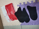 猫人男士袜子男纯棉100%秋冬中筒袜男袜防臭吸汗商务棉袜黑色5双 实拍图