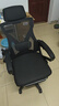 锦汐 电脑椅家用办公椅子靠背人体工学椅学习转椅老板座椅游戏电竞椅 【满配】全黑-乳胶逍遥4级杆脚踏 实拍图