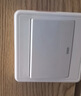 正泰（CHNT）明装开关插座面板 1c系列  一开单控 实拍图