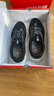 足力健老人鞋中老年轻便休闲散步鞋2431380J 男 黑色 38 实拍图