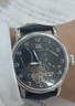 上海手表男自动机械表星期日历夜光多功能国表时尚飞轮男表礼物924 经典版-【黑盘】 数字刻度 双历飞轮 实拍图