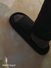 优调拖鞋女厚底踩屎感居家室内静音浴室洗澡防滑防臭大码凉拖鞋男夏 极光黑 42-43 (270mm) 实拍图