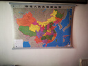 【官方正版 升级精装版】2025 中国地图挂图  1.1米*0.8米 防水覆膜带挂杆挂绳 学生办公室书房家庭装饰挂图挂画墙贴精美装饰   实拍图