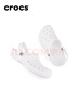 CROCS卡骆驰洞洞鞋贝雅男鞋女鞋轻便耐磨一脚蹬拖鞋休闲鞋|10126 白-100 41 /42(260mm) 实拍图