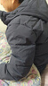 鸿星尔克羽绒服男冬季加厚保暖防泼水科技连帽外套通勤时尚泡芙面包服上衣 实拍图