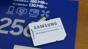 三星（SAMSUNG）256GB TF MicroSD 内存卡 4K高速蓝卡 U3A2V30 读速180MB/s 游戏机无人机运动相机存储卡 PRO Plus 实拍图