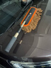 悦卡（YUECAR）擦车拖把除尘掸子洗车工具汽车用品扫灰神器 可伸缩棉线掸-咖啡色 实拍图