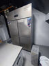 英联瑞仕【已补贴15%】四门冰箱商用水果蔬菜六门保鲜柜餐饮厨房酒店双温冷藏冷冻大容量不锈钢四开门冰柜 旗舰款加大四门上冷冻下冷藏【铜管制冷】 实拍图