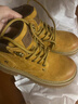 骆驼（CAMEL）【山丘】经典大黄靴反绒马丁靴户外工装靴 L23W076065 土黄 39 实拍图