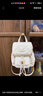 CHARLES&KEITH鳄鱼纹凯莉包手提斜挎婚包包女包生日礼物CK2-50270880-1 Ivory象牙色 S 实拍图