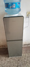 美的（Midea）饮水机家用上置式桶装水钢化玻璃立式双开门办公室加热饮水器 YR1518S-X 温热型 实拍图