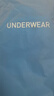 Catar Kamis夏季男士内裤阿罗裤纯棉家居短裤宽松舒适透气男平角裤头男生四角裤衩 薄荷绿+白色+天蓝 XXL 适合(140至160斤) 实拍图