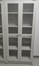 阿格贝贝钢制书柜带玻璃门防尘书柜落地一体家用图书馆书架收纳置储物柜 钢化玻璃款 【五层】1.8米高0.8米宽 实拍图