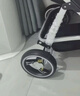 纽贝耳newber婴儿车 婴儿推车 婴儿车0-3岁用折叠可坐可躺带减震 可换向 墨影 防风保暖罩+防蚊罩+护脊板 实拍图