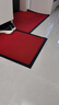 柏能别墅高端入户地垫门口脚垫进户门室外地毯入户门地垫 红60x90cm 实拍图