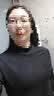 真维斯（Jeanswest）仿德绒打底衫女装秋冬季长袖t恤衣服加绒保暖加厚内搭半高领秋衣 实拍图