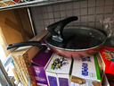 美的（Midea） 不粘锅炒锅平底煎炒锅32cm可立盖仿生荷叶不粘燃磁通用 实拍图