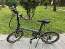 大行（DAHON）经典P8折叠自行车成人20英寸8速男女式通勤运动单车KBC083 消光灰绿【JD定制版】 实拍图