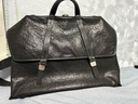 Songmont山下有松山行系列游历公文包复古皮双肩包【新年礼物】 烟墨黑大号（白钢五金）现货 实拍图