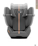 Cybex安全座椅3-12岁大童宝宝车载座椅Solution G i-Fix Plus岩石灰 实拍图