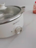 爱德4L~5L分体式家用电火锅304不锈钢内胆2-4-6人多功能电热锅电煮锅316不锈钢 白色316钢款5升 实拍图