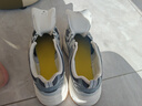 骆驼（CAMEL）男鞋厚底增高缓震老爹休闲运动鞋子 K15CX4L4018 荞麦灰 42 实拍图