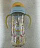 贝亲（Pigeon）自然成长翻盖直饮吸管 大童奶瓶330ml 马戏团 18月+ AA279 实拍图