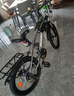 凤凰（Phoenix）儿童自行车6-12岁中大童男孩山地车青少年变速学生车单车小学生车 A6- 金属灰- 变速辐条轮-带后座架 20寸(适合身高130-150cm) 实拍图