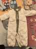巴拉巴拉童装婴儿连体衣轻薄羽绒服宝宝衣服2025冬装抱衣爬服男童女童萌趣 白色卡皮巴拉-白鸭绒 90 cm-充绒量47g 实拍图