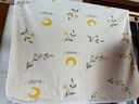 爱贝迪拉（AIBEDILA）婴儿隔尿垫宝宝防水可洗纯棉抑菌透气防漏防护姨妈垫50*70两条装 实拍图