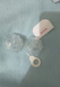 爱得利（evorie）奶嘴 宽口径 液体硅胶婴儿奶嘴 (十字孔) 9个月以上适用 2只装 实拍图