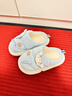 京东京造玉桂狗儿童棉拖鞋卡通家居女童保暖棉拖鞋浅蓝30-31 JZ8178 实拍图