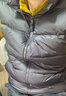 京东京造【零压系列】轻薄羽绒服男外套冬季 防钻绒马甲背心男 曜石黑XXL 实拍图