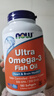 NOW FOODSUltraOmega-3鱼油软凝胶 护心健脑助眠降脂易于吞咽 180粒 实拍图