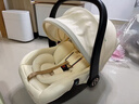 怡戈（Ekobebe）小元宝新生婴儿提篮式儿童安全座椅汽车用宝宝便携车载提篮奶酪白 实拍图