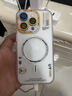 秒扬 磨砂半透明高级iPhone17手机壳苹果16promax磁吸无线充电15pro防摔保护14全包 潮牌壳【磁吸】半透磨砂白+夜光彩色镜头膜 iPhone 14pro 实拍图