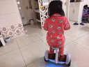 柏思图（besintu）电动儿童智能平衡车3-6-12岁体感10岁到15岁以上座椅成年人站座两轮双轮自动手扶越野新款自平行车 C白54V【三控+座椅APP+炫光轮】 实拍图
