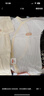 贝瑞加（Babyprints）新生儿连体衣2件装婴儿纯棉内衣薄款四季爬服柔软宝宝哈衣 粉52 实拍图