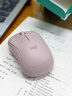 罗技（Logitech）M221轻音鼠标 无线鼠标 办公鼠标 对称鼠标 带无线微型接收器 茱萸粉 实拍图