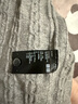 优衣库女装纽花圆领针织开衫/毛衣外套空调衫通勤秋冬新款481477 03 灰色 M 实拍图
