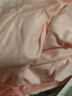 太湖雪 空调被100%桑蚕丝 全棉抗菌面料双人被重约3.3斤2*2.3m粉 实拍图