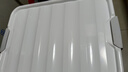 禧天龙家用收纳箱加厚衣物储物箱塑料箱大容量玩具整理箱 80L蓝色1个装 实拍图