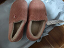 京东京造【厚底防滑】棉拖鞋女秋冬拖鞋室内居家毛拖保暖全包粉红色40-41 实拍图