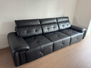酷比得电动沙发床意式极简三人位小户型多功能伸缩真皮沙发客厅 【360°全真皮】S级头层牛皮三人位3.1米.三功能 实拍图
