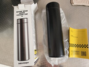 炊大皇 保温杯 316L医用级不锈钢茶水分离商务便携保温杯 黑色 490ml 实拍图