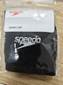 速比涛（Speedo）成人泳帽聚酯纤维纯色游泳布帽入门款舒适不勒轻盈透气 黑色 实拍图