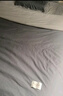 海澜之家（HLA）床上四件套全棉A类100%棉可水洗牛奶绒家用宿舍被套床单床上用品 沧海【速干不缩水】 四件套 床单款 /被套200*230床单230*245 实拍图