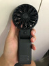 几素风宝手持小风扇便携式可折叠小型高速节能风扇户外随身挂脖大风力办公室桌面风扇充电手拿小电扇 【黑5000mAh】高速节能+折叠挂脖 实拍图