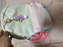 SHUKIKU儿童书包1-3年级小学生超轻防泼水透气背包户外旅游桃子果汁M+码 实拍图