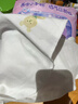 全棉时代婴儿隔汗巾纱布吸汗儿童宝宝幼儿园纯棉垫背巾小熊小鹿小猫3条/袋 实拍图